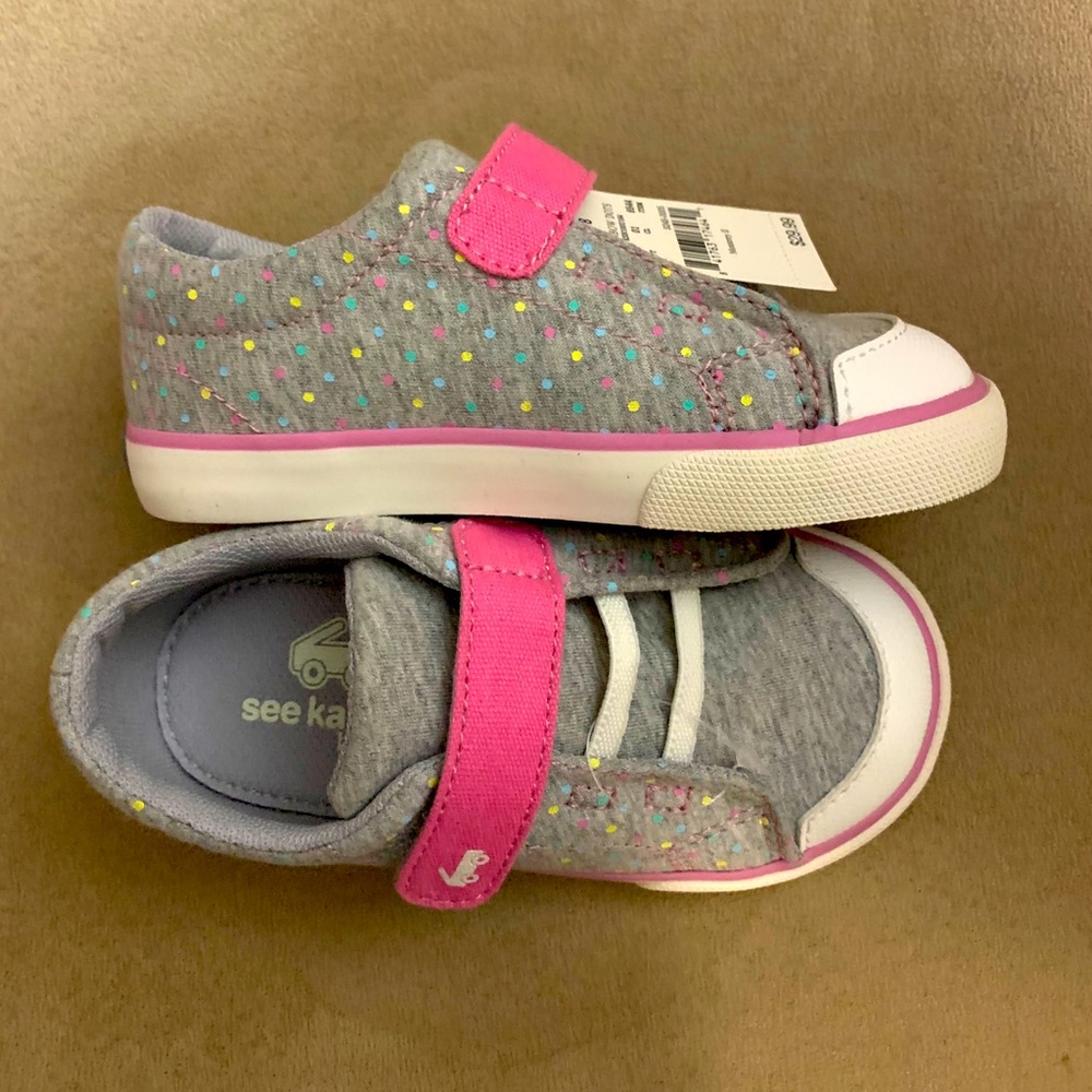 See Kai Run-Toddler girls sneakers size 8